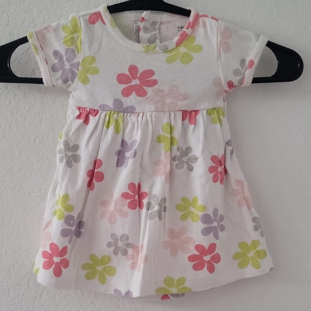 Carter's Floral Baby Dress - Pink, Purple, Green